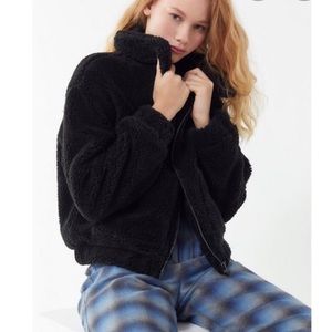 Urban Outfitters teddy bear jacket